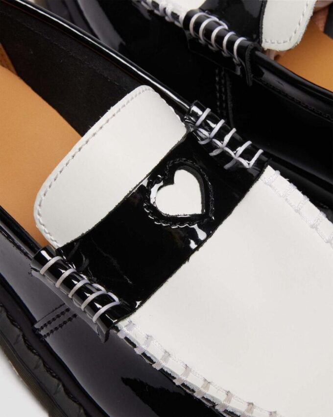 Penton Heart Zweifarbige Arcadia Rub Off Leder-Loafer Penton Heart Zweifarbige Arcadia Rub Off Leder-Loafer