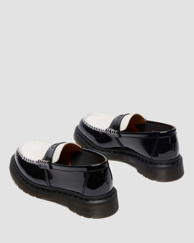 Penton Heart Zweifarbige Arcadia Rub Off Leder-Loafer Penton Heart Zweifarbige Arcadia Rub Off Leder-Loafer