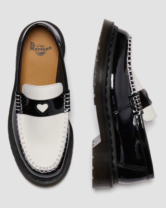 Penton Heart Zweifarbige Arcadia Rub Off Leder-Loafer Penton Heart Zweifarbige Arcadia Rub Off Leder-Loafer