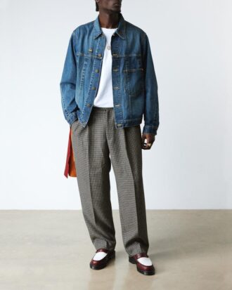 Penton Made in England Zweifarbige Leder-Loafer