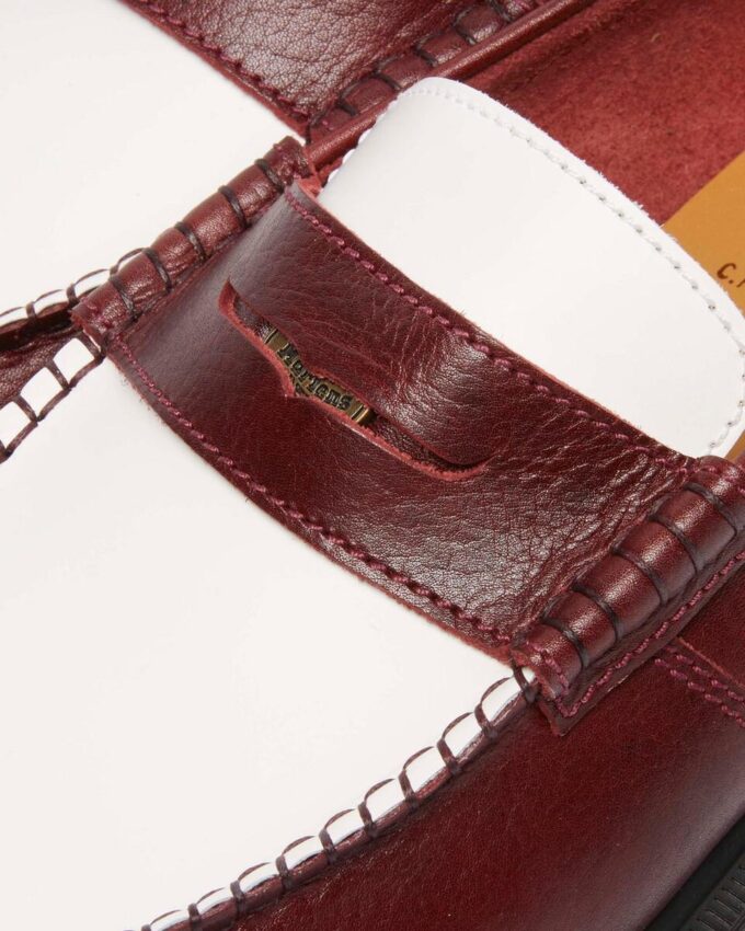 Penton Made in England Zweifarbige Leder-Loafer Penton Made in England Zweifarbige Leder-Loafer