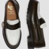 Penton Made in England Zweifarbige Leder-Loafer Penton Made in England Zweifarbige Leder-Loafer