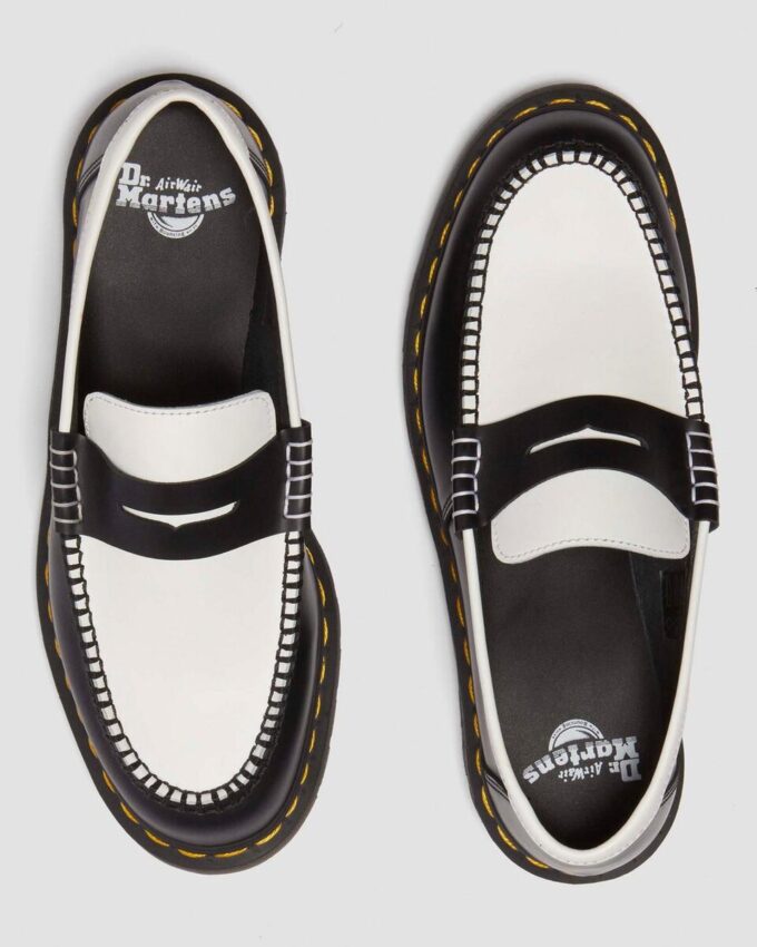 Penton Two-Tone Smooth Leather Loafers Penton Two-Tone Smooth Leather Loafers