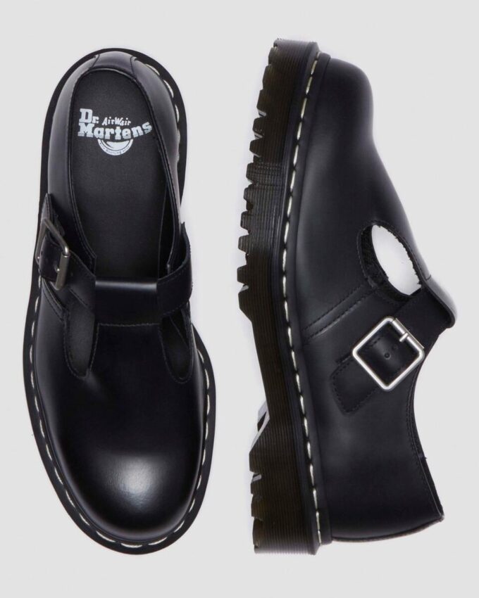 Polley Bex Smooth Leather Mary Jane-Schuhe