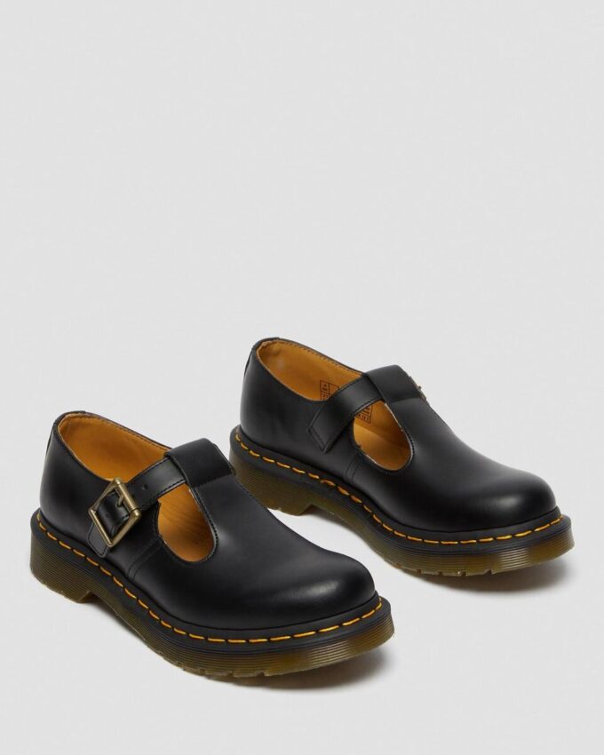 Polley Mary Janes aus Smooth Leather Polley Mary Janes aus Smooth Leather