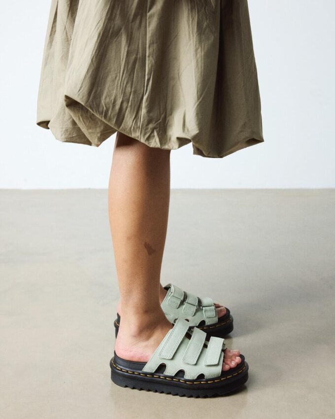 Raine Slide Athena Ledersandalen Raine Slide Athena Ledersandalen
