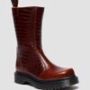 REJENA Croc Emboss Lederstiefel REJENA Croc Emboss Lederstiefel