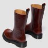 REJENA Croc Emboss Lederstiefel REJENA Croc Emboss Lederstiefel