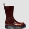 REJENA Croc Emboss Lederstiefel REJENA Croc Emboss Lederstiefel
