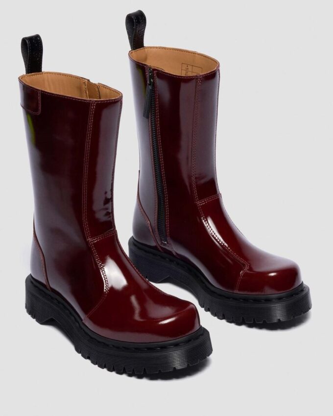 Rejena Lackleder-Stiefel Rejena Lackleder-Stiefel