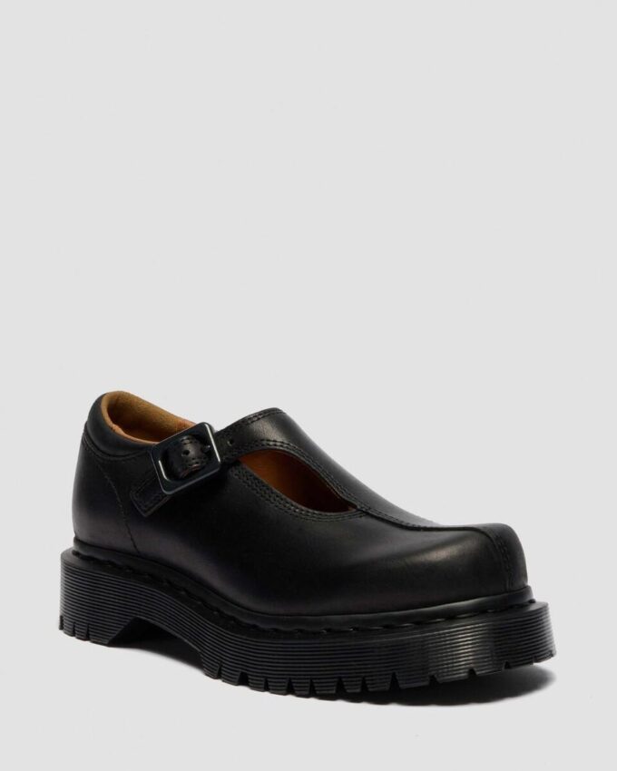 REJENA MARY JANE Schuhe aus altem Harnischleder