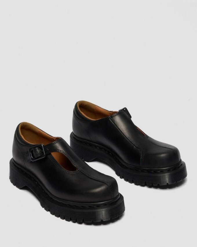 REJENA MARY JANE Schuhe aus altem Harnischleder