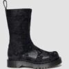 REJENA Stiefel aus Leder mit Krokodilprägung REJENA Stiefel aus Leder mit Krokodilprägung