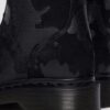 REJENA Stiefel aus Leder mit Krokodilprägung REJENA Stiefel aus Leder mit Krokodilprägung