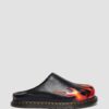 San Flame Leder-Pantoletten