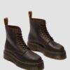 Sinclair Crazy Horse Leder-Plateaustiefel Sinclair Crazy Horse Leder-Plateaustiefel