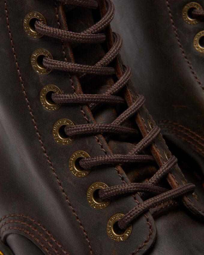Sinclair Crazy Horse Leder-Plateaustiefel Sinclair Crazy Horse Leder-Plateaustiefel