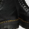 SINCLAIR Plateau-Stiefel aus gemilltem Nappa Leather SINCLAIR Plateau-Stiefel aus gemilltem Nappa Leather