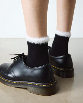 SOCKEN AUS KUNSTFELL UND BIO-BAUMWOLLMIX SOCKEN AUS BIO-BAUMWOLLMIX