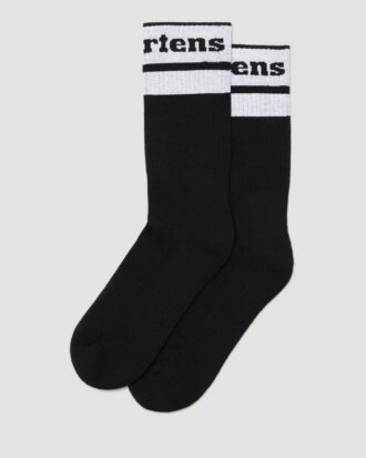 Sportliche Socken mit Logo aus Bio-Baumwollmischung