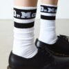 Sportliche Socken mit Logo aus Bio-Baumwollmischung Sportliche Socken mit Logo aus Bio-Baumwollmischung