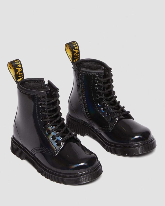 TODDLER 1460 RAINBOW Patent Leather Schnürstiefel TODDLER 1460 RAINBOW Patent Leather Schnürstiefel