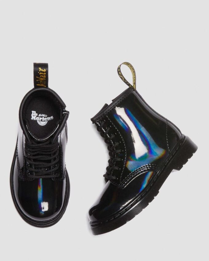 TODDLER 1460 RAINBOW Patent Leather Schnürstiefel TODDLER 1460 RAINBOW Patent Leather Schnürstiefel