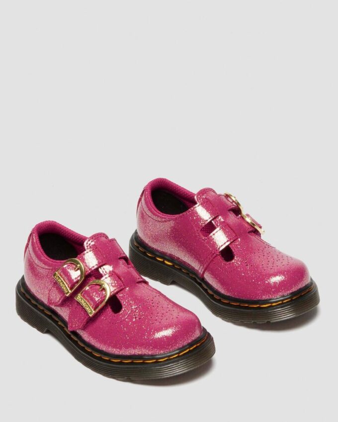 TODDLER 8065 GLITTER PATENT LEATHER MARY JANE Schuhe TODDLER 8065 GLITTER PATENT LEATHER MARY JANE Schuhe