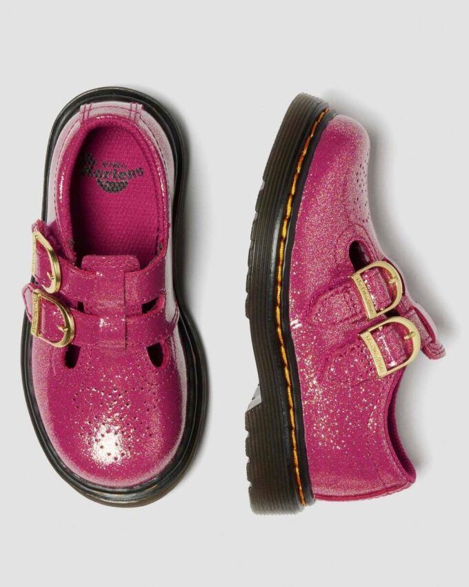 TODDLER 8065 GLITTER PATENT LEATHER MARY JANE Schuhe TODDLER 8065 GLITTER PATENT LEATHER MARY JANE Schuhe