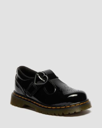 TODDLER POLLEY II Herz-Patent Leather Schuhe