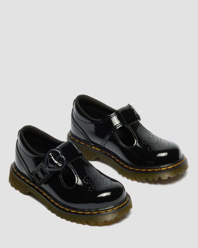 TODDLER POLLEY II Herz-Patent Leather Schuhe TODDLER POLLEY II Herz-Patent Leather Schuhe