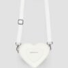VEGAN MINI Tasche in Herzform
