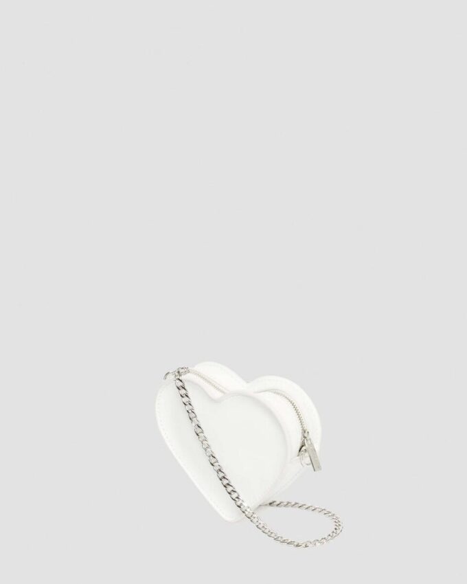 VEGAN MINI Tasche in Herzform