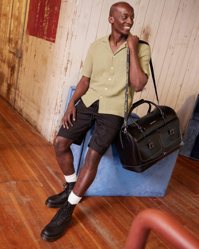 Weekender-Tasche aus Smooth Leather Weekender-Tasche aus Smooth Leather