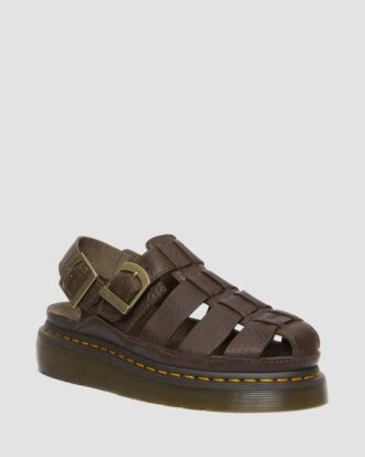 Wrenlie Grizzly Leder-Fischer-Sandalen