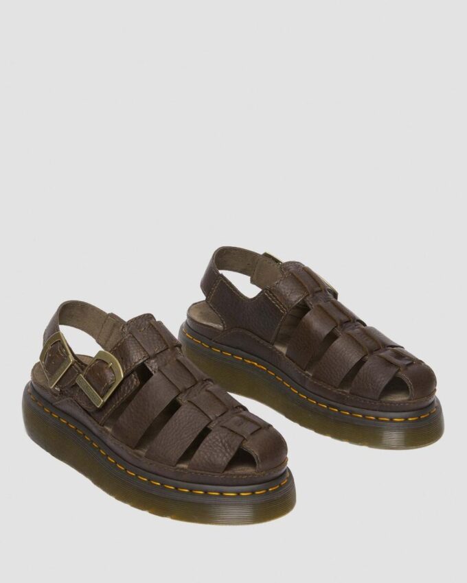 Wrenlie Grizzly Leder-Fischer-Sandalen Wrenlie Grizzly Leder-Fischer-Sandalen