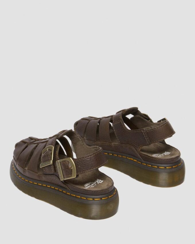 Wrenlie Grizzly Leder-Fischer-Sandalen Wrenlie Grizzly Leder-Fischer-Sandalen