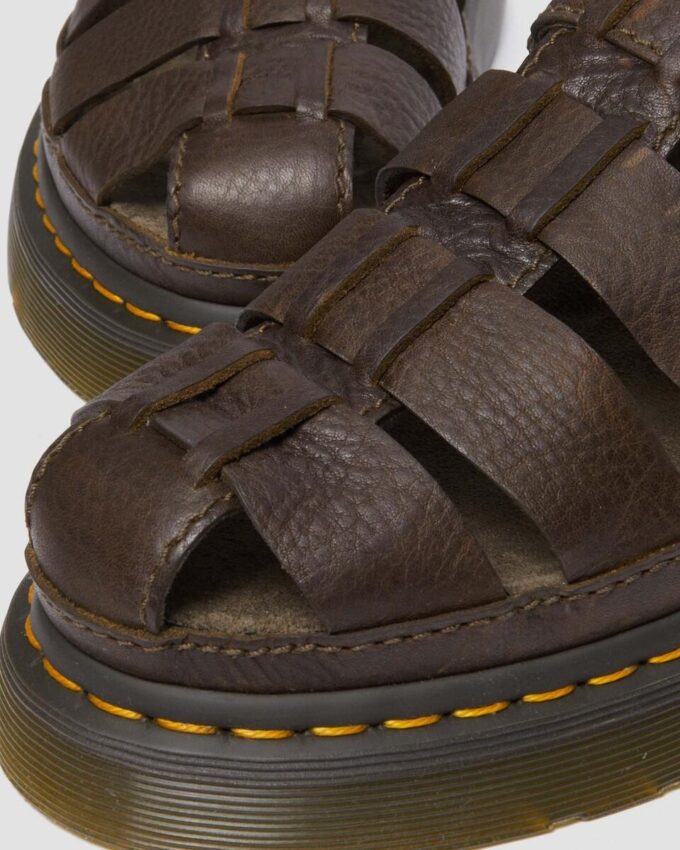 Wrenlie Grizzly Leder-Fischer-Sandalen Wrenlie Grizzly Leder-Fischer-Sandalen
