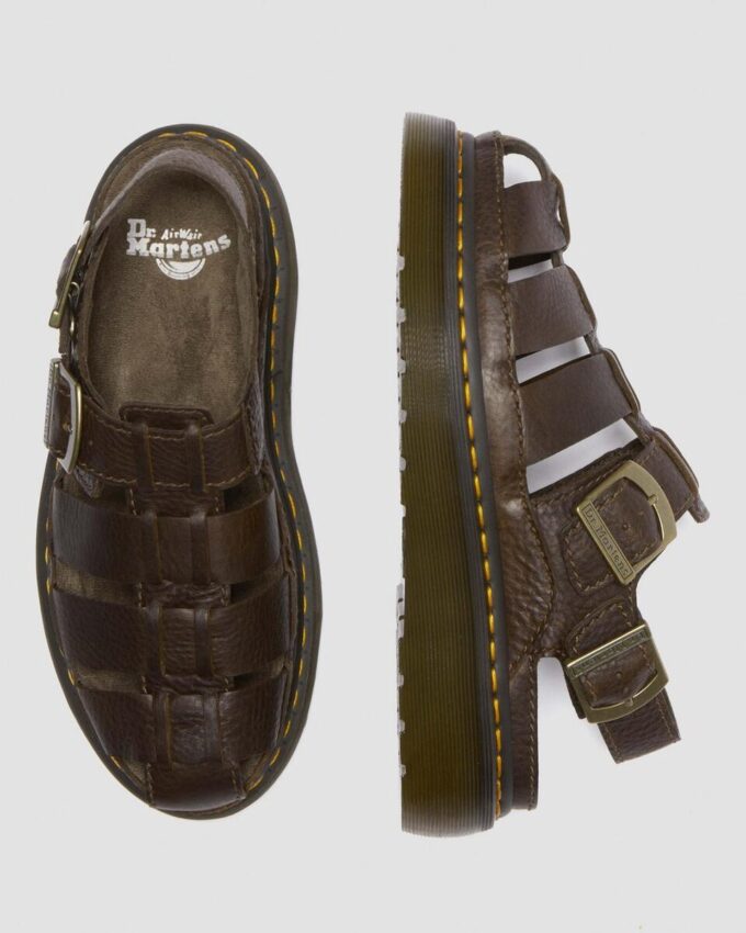 Wrenlie Grizzly Leder-Fischer-Sandalen Wrenlie Grizzly Leder-Fischer-Sandalen