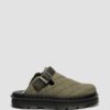 Zebzag Gesteppte Canvas-Slingback-Platform-Pantoletten