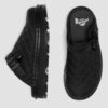 Zebzag Gesteppte Canvas-Slingback-Platform-Pantoletten