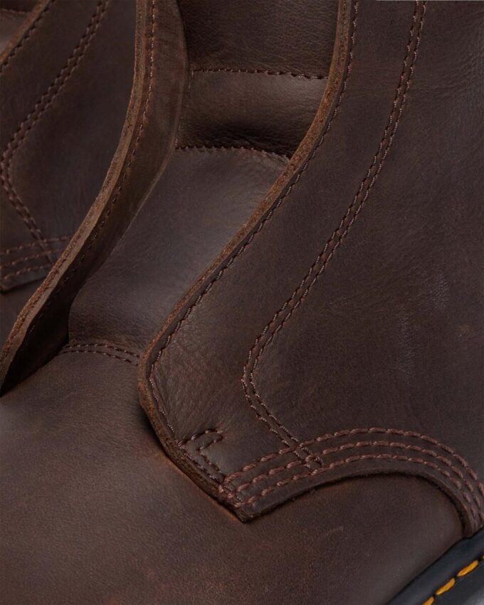 Zebzag Laceless Slip On Lederstiefel