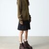 Zebzag Laceless Slip On Lederstiefel