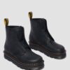 Zebzag Laceless Slip On Lederstiefel
