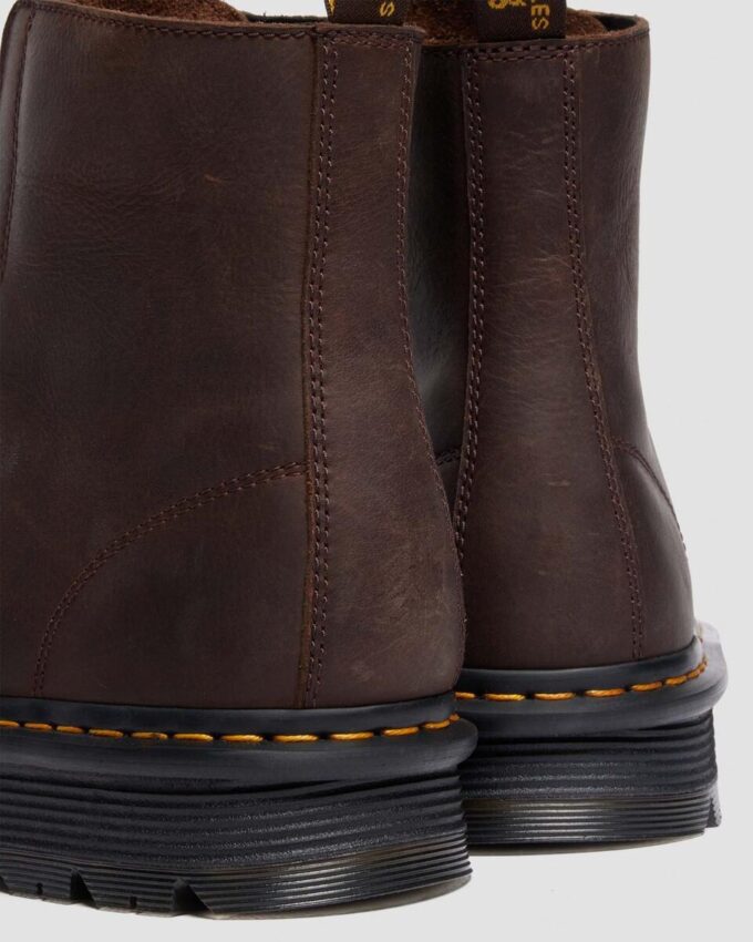Zebzag Laceless Slip On Lederstiefel