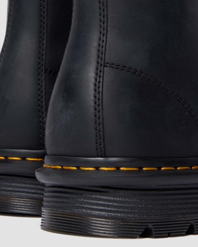 Zebzag Laceless Slip On Lederstiefel