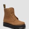 ZEBZAG LACELESS Warm gefütterte Slip-On-Stiefel aus Nubukleder ZEBZAG LACELESS Warm gefütterte Slip-On-Stiefel aus Nubukleder