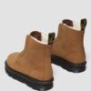 ZEBZAG LACELESS Warm gefütterte Slip-On-Stiefel aus Nubukleder ZEBZAG LACELESS Warm gefütterte Slip-On-Stiefel aus Nubukleder