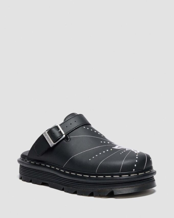 ZEBZAG MULE SOLAR FLARE Slipper aus recyceltem Leder ZEBZAG MULE SOLAR FLARE Slipper aus recyceltem Leder