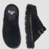 Zebzag Wildleder-Slingback-Platform-Pantoletten